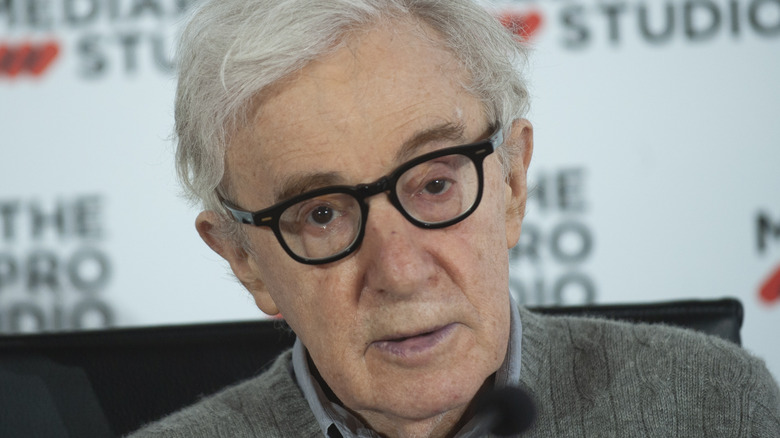 Woody Allen at Cannes in 2015