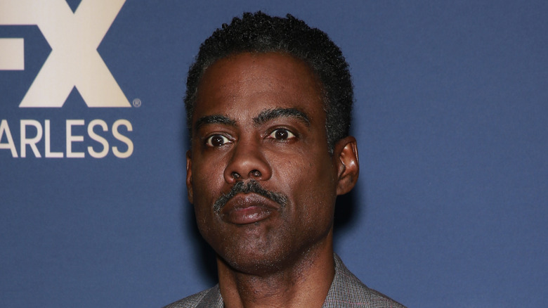 Chris Rock looking forward