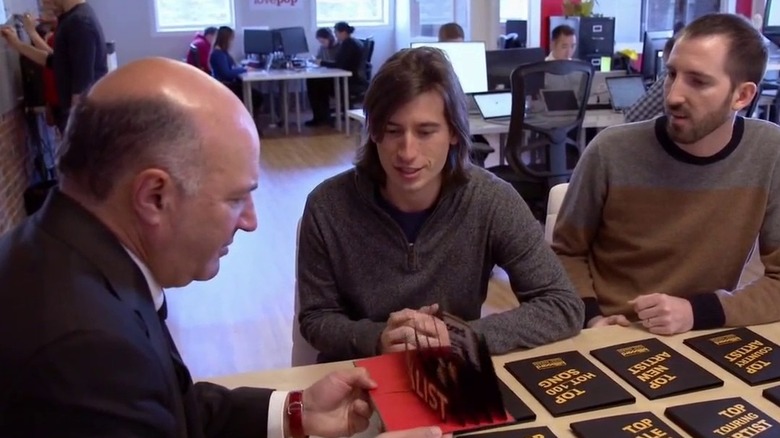 Kevin talks to the creators of Lovepop on Shark Tank