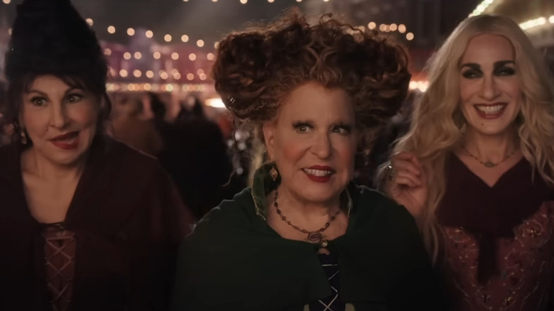 Kathy Najimi, Bette Midler, and Sarah Jessica Parker in Hocus Pocus