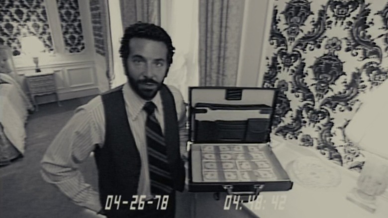 Agent DiMaso speaks into the camera