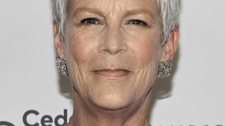 Jamie Lee Curtis smiling