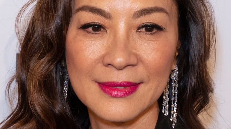 Michelle Yeoh looking