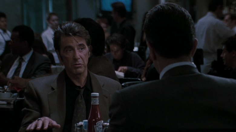 Hanna and McCauley in diner