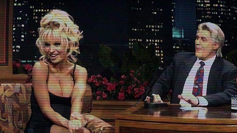 pamela lee on tonight show with jay leno Pam and Tommy