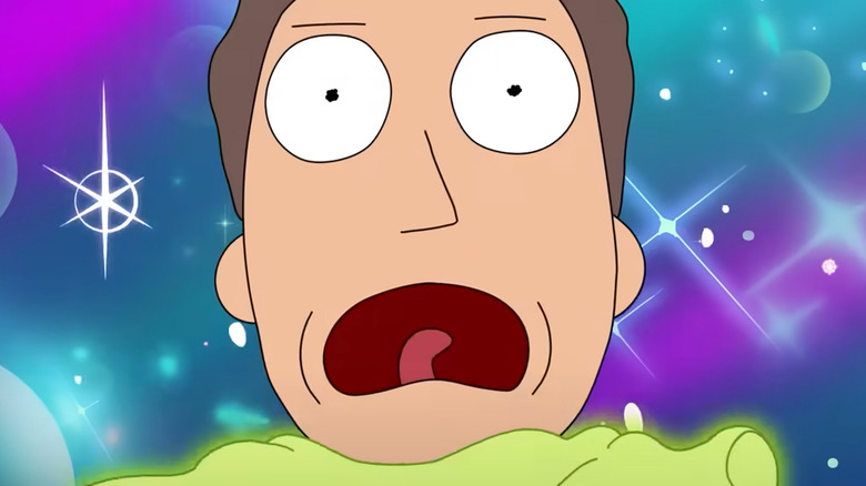 Rick and Morty Jerry Screaming