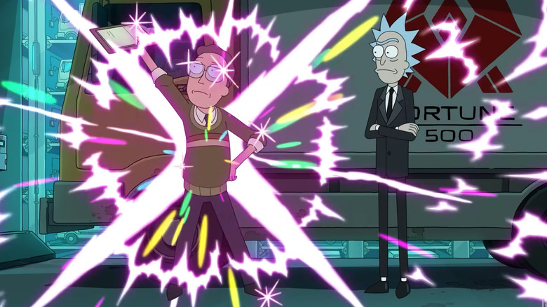 Rick and Morty Jerry Transformation