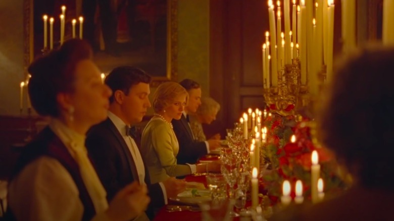 Diana attends dinner