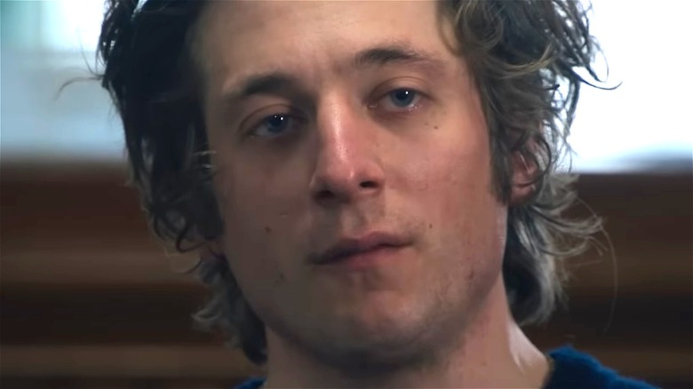 Jeremy Allen White staring forward