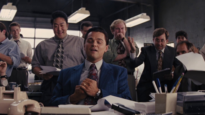Jordan Belfort selling stocks