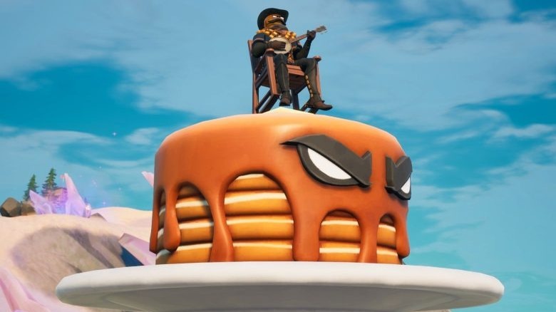 Mancakes on top of the Butter Barn