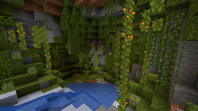 Lush caves