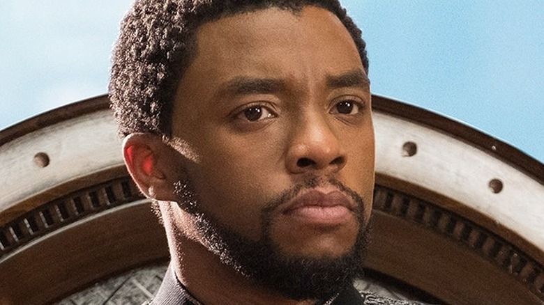 Chadwick Boseman in Black panther