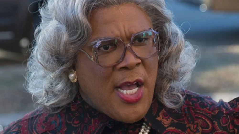 Madea looking stern