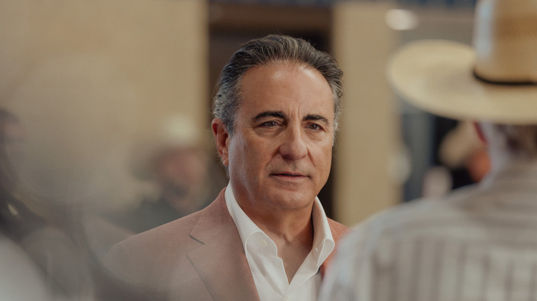 Danny "Gallino" Morrell smirks in "Landman"