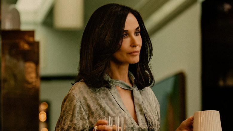 Cami looks contemplative in "Landman"