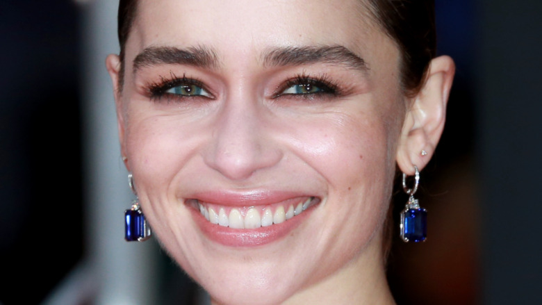 Emilia Clarke smiling