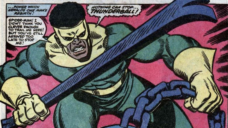 Thunderball comic panel