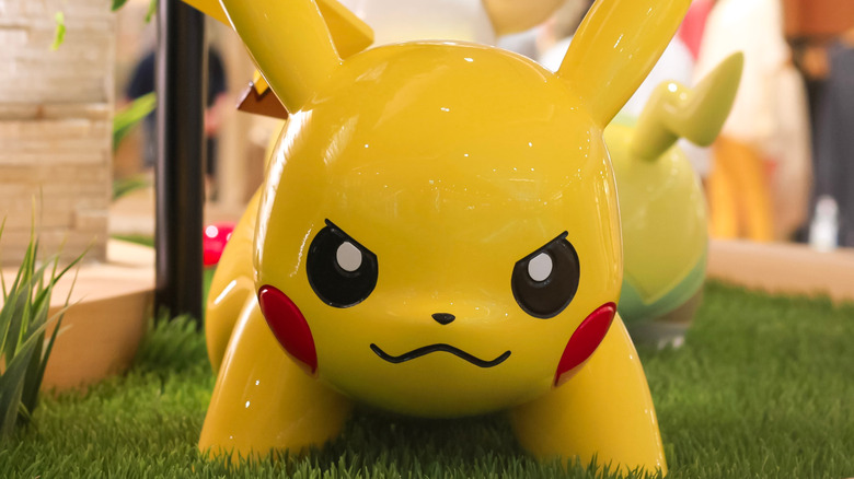 Pokemon Pikachu model battle stance