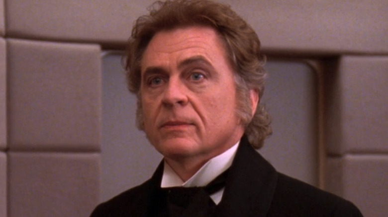 Moriarty on the Enterprise bridge