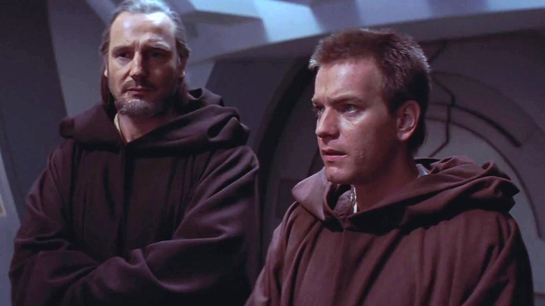 Qui-Gon and Obi-Wan together