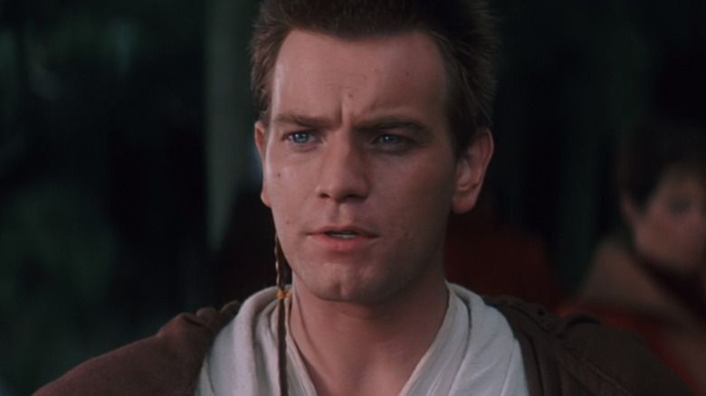 Ewan McGregor speaking