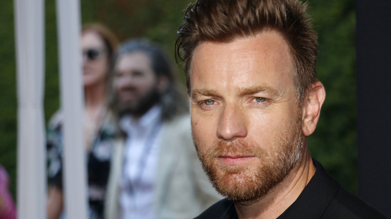 Ewan McGregor smiling