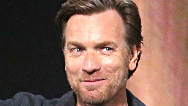 Ewan McGregor smiling