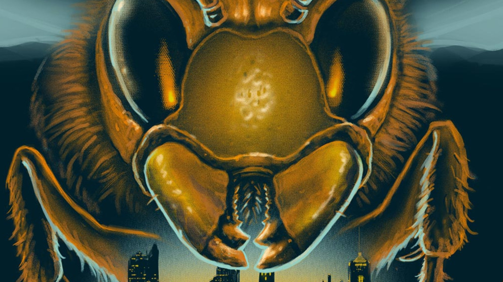 Attack of the Murder Hornets poster hornet close-up