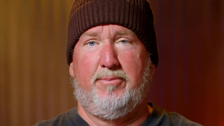 Darrell Sheets wearing a beanie Storage Wars