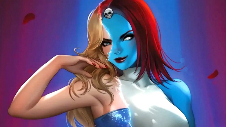 Mystique changing forms