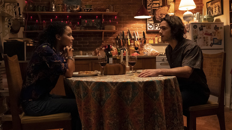 Yorick Brown at an intimate dinner in Y: The Last Man (2021)