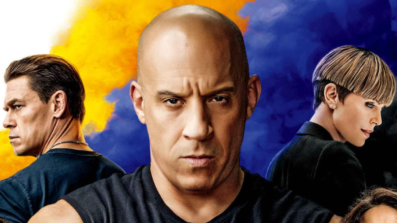 F9 poster Vin Diesel, John Cena, Charlize Theron
