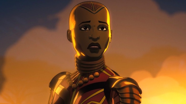 Okoye frowning