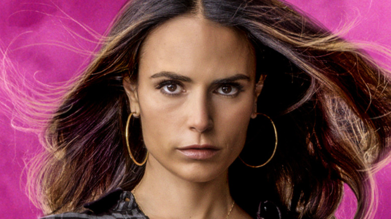 Jordana Brewster F9 poster pink