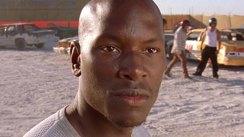 Tyrese Gibson as Roman in 2 Fast 2 Furious