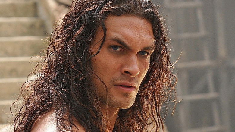 Jason Momoa as Conan in Conan the Barbarian