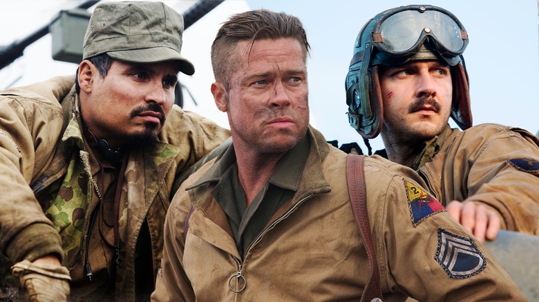 Facts About Brad Pitt's Fury That Got Left In The Tank