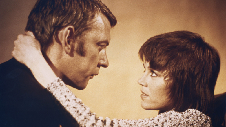 Jane Fonda and Donald Sutherland in "Klute"
