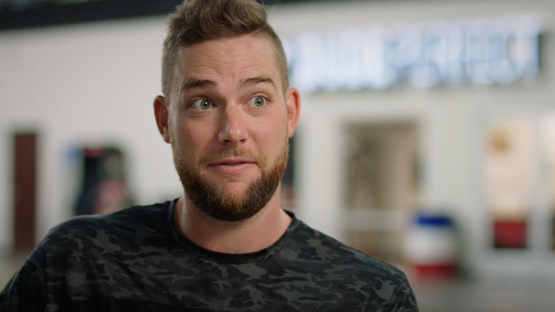 Cody Cotton talking to camera 