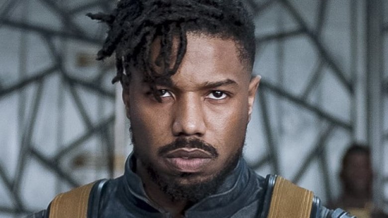 Michael B. Jordan as Erik Killmonger in Black Panter