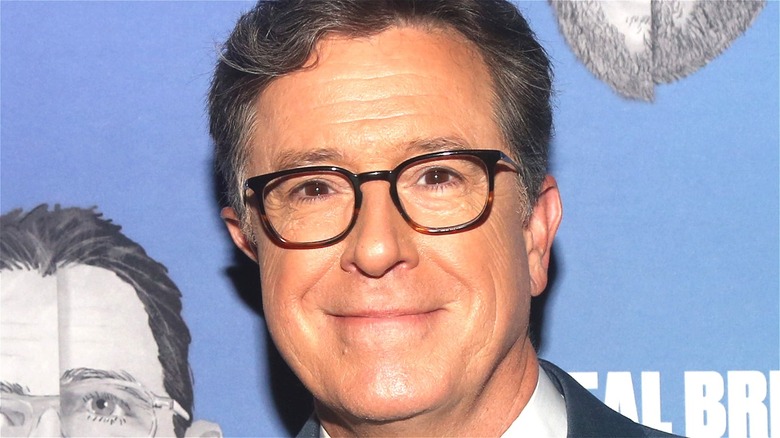 Stephen Colbert smiling