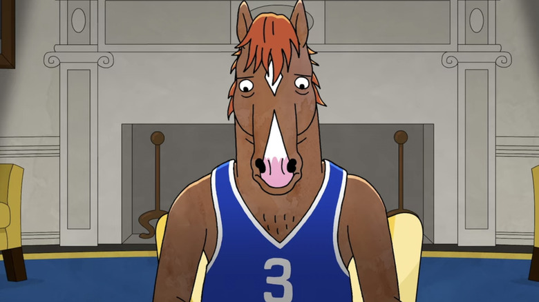 BoJack Horseman as Secretariat sitting