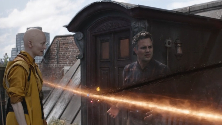 Mark Ruffalo and Tilda Swinton in Avengers: Endgame