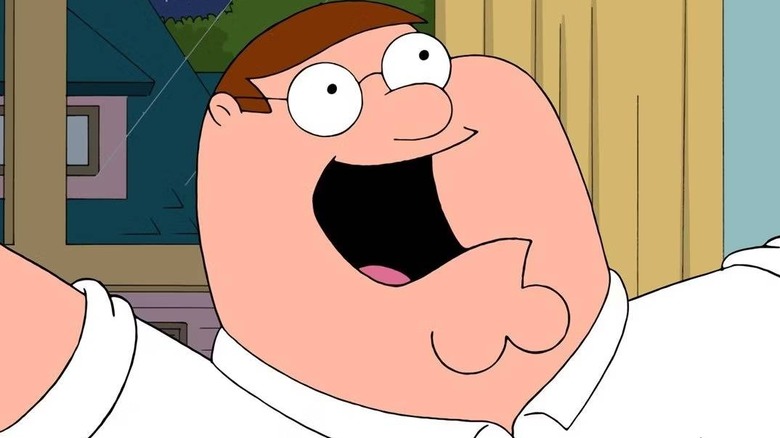 Peter Griffin shouting