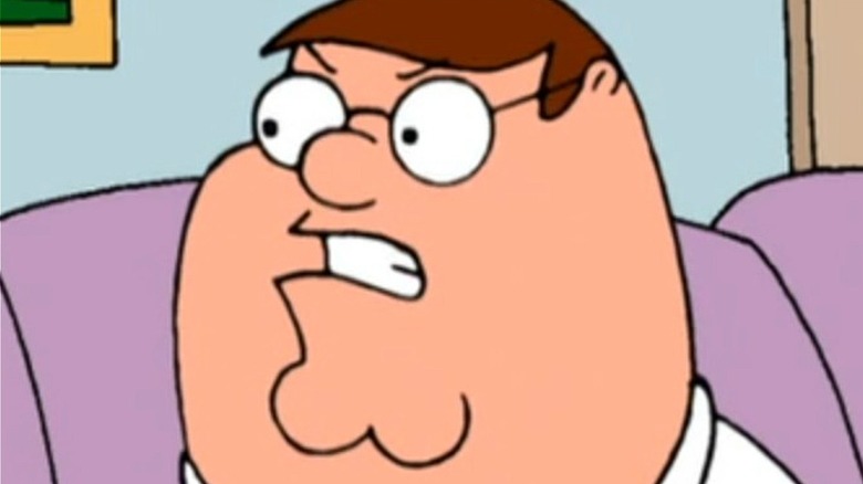 Peter Griffin angry