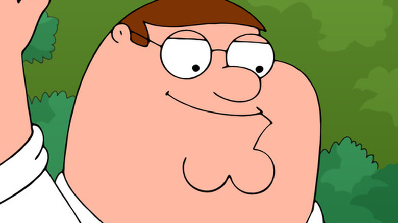 Peter Griffin smiling