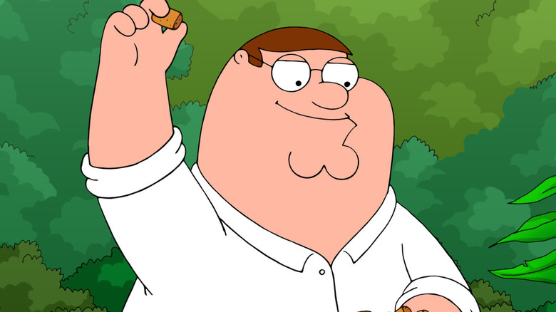 Peter Griffin smiling