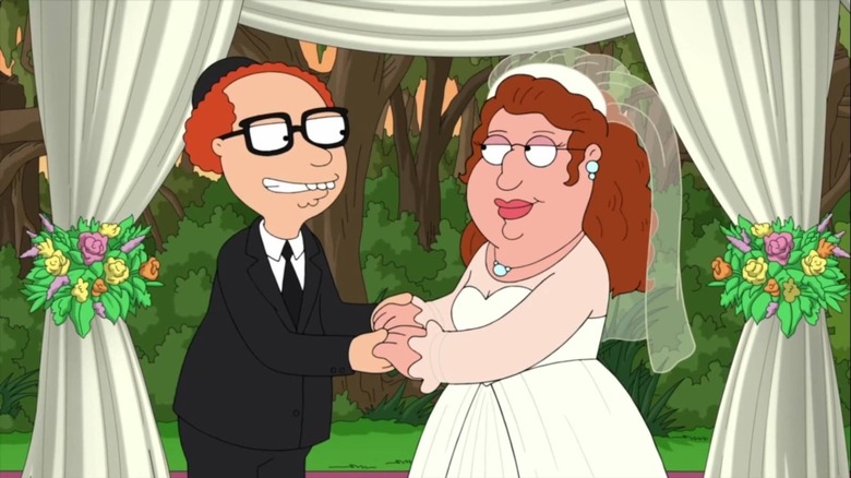 Mort marrying Rachel