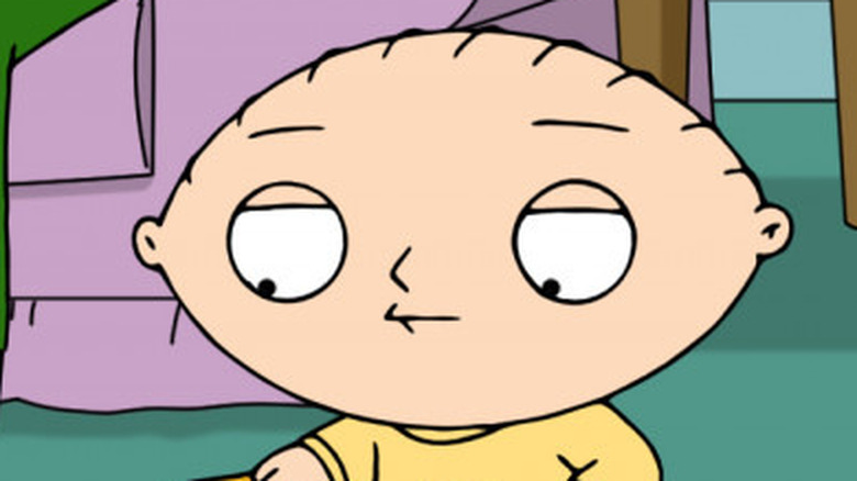 Stewie on Family Guy